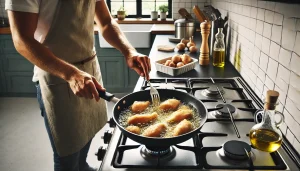 Heat the olive oil in a large pan over medium heat. Add the chicken pieces and cook until browned all over. Remove from the pan and set aside