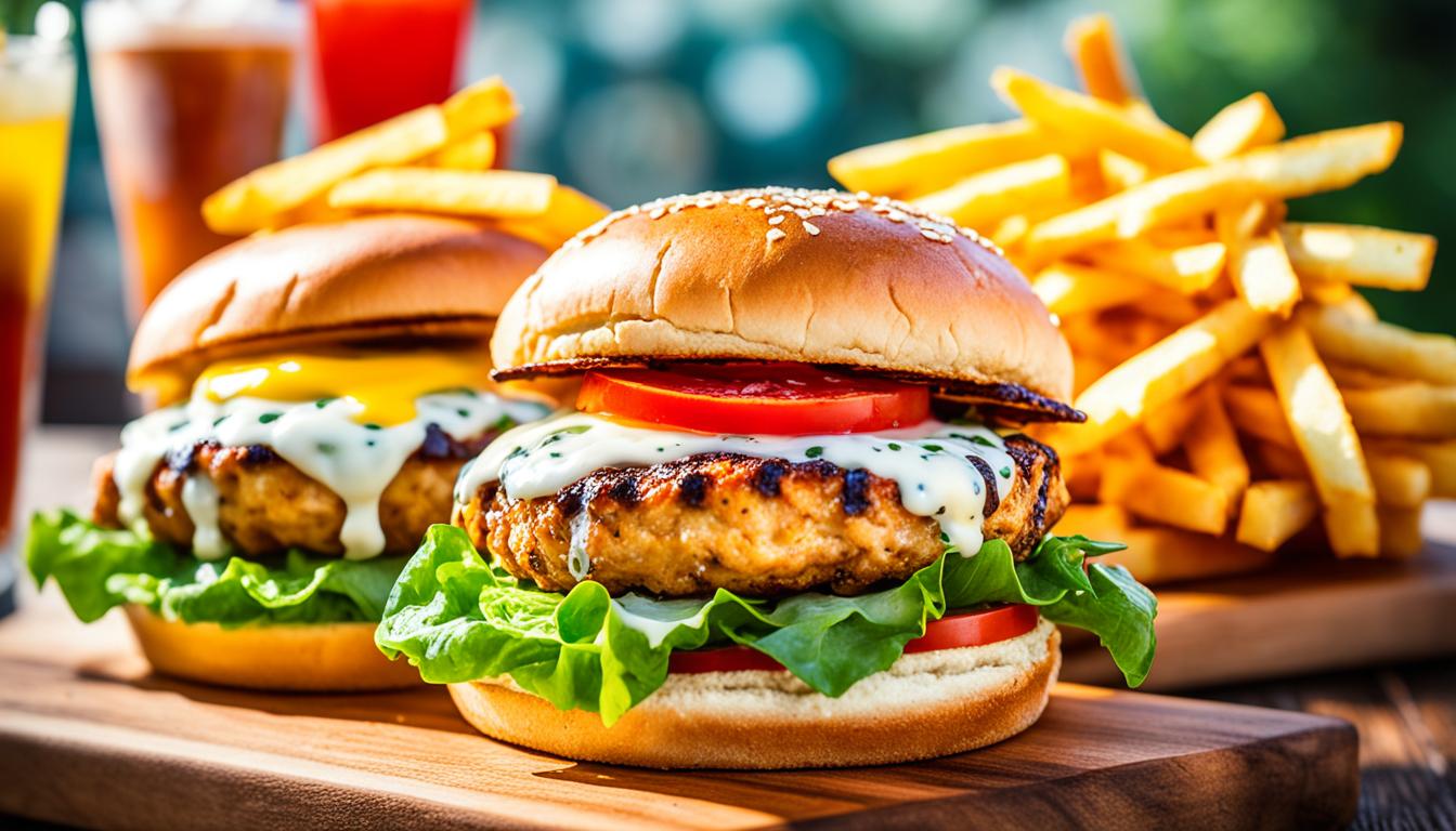 chicken burger recipe