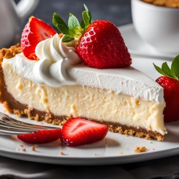 creamy cheesecake recipe image
