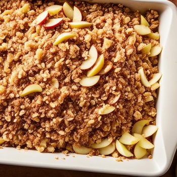 easy apple crumble