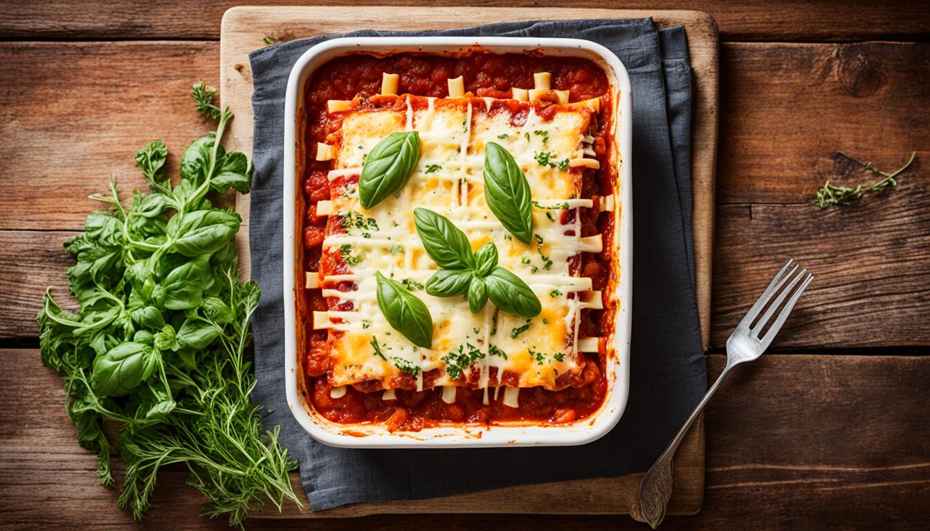 lasagne recipe