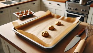 Line a baking sheet with parchment paper