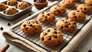 Transfer the cookies to a wire rack to cool completely