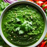 cilantro chimichurri sauce