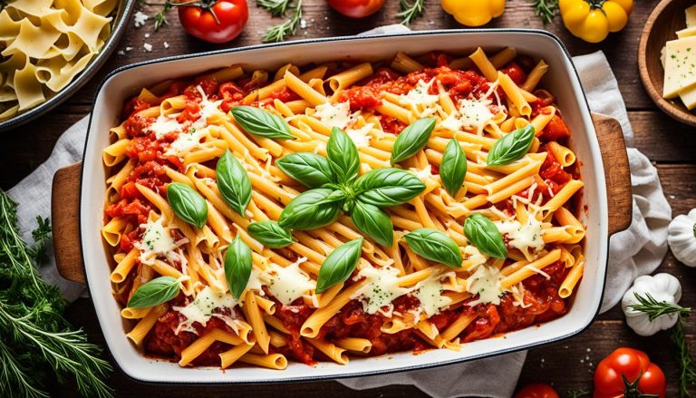 pasta bake recipe