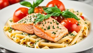 salmon pasta recipe