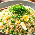 seasoning egg fried rice