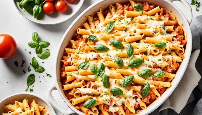 chicken pasta bake recipe
