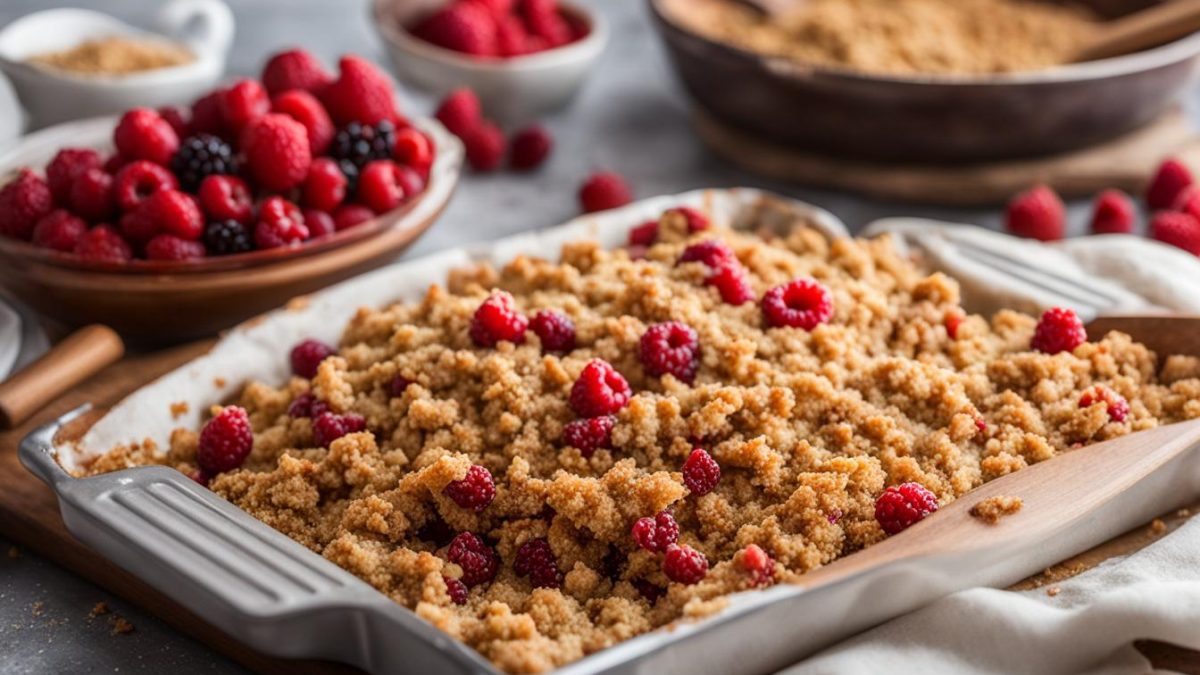 Easy Crumble Topping Recipe For Desserts 