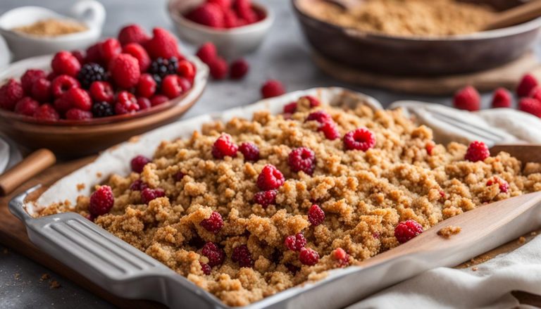 crumble topping recipe