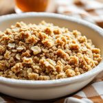 crumble topping with oats