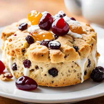 homemade fruit scones