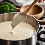 quick bechamel sauce