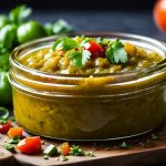 green tomato chutney recipe image