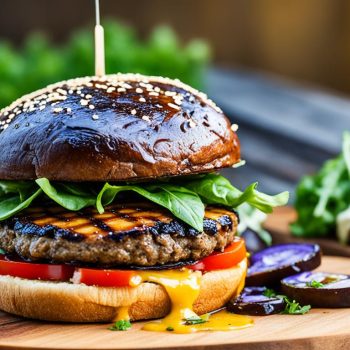 grilled portobello mushroom burger