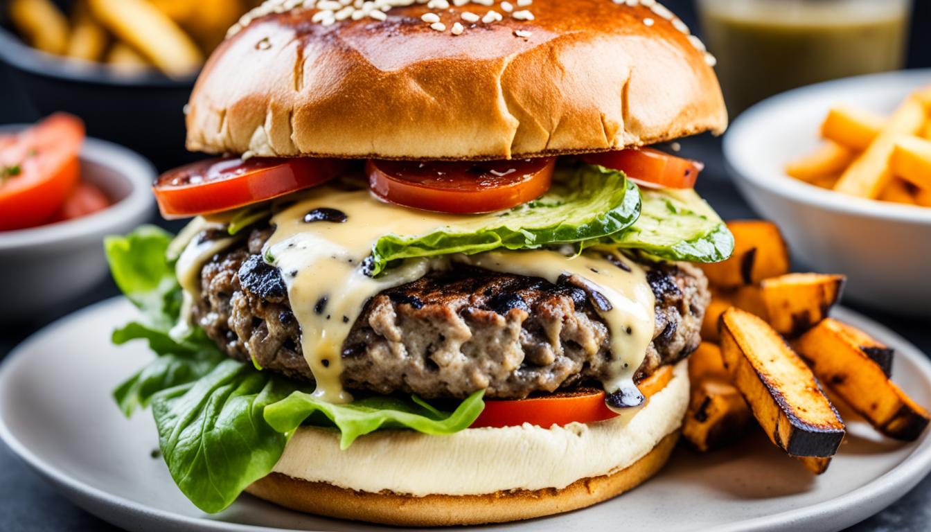 mushroom burger recipe