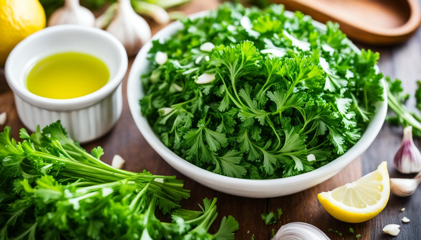 parsley sauce recipe