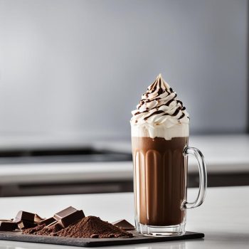 quick chocolate milkshake