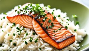 salmon and rice recipe