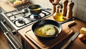 After completing the essential steps of grating, soaking, and drying the potatoes, you can move on to the next phase. If you’re using an onion, grate it finely and set aside.