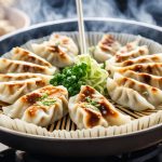 gyoza cooking