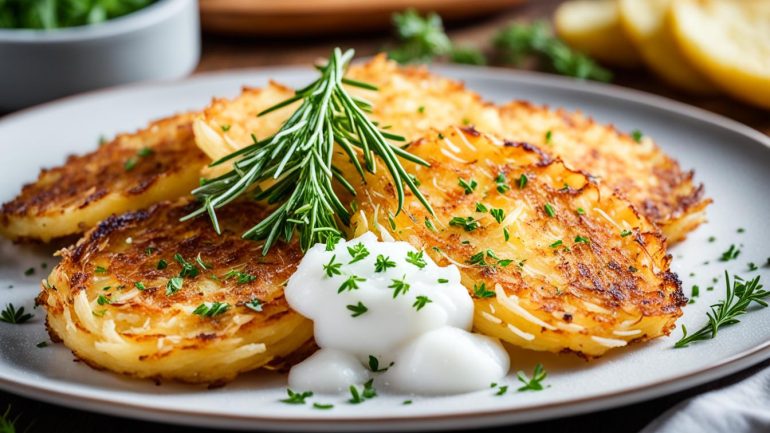 Crispy Potato Rosti Recipe | Easy Swiss Rösti Potatoes