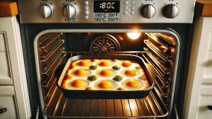 Place the dish in the preheated oven and bake for 15-20 minutes