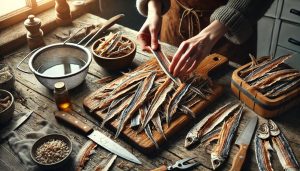 Prepare the Dried Pollack