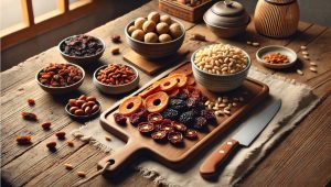 Prepare the Fruits and Nuts