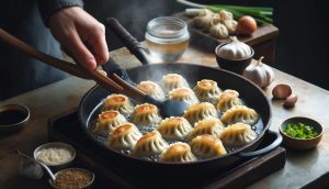 Prepare the Mandu (Dumplings)