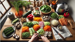 Prepare the Vegetables