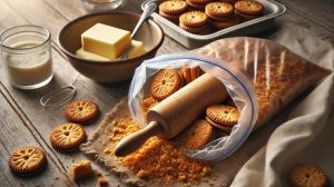 Preparing the Biscuit Base