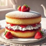 The Victoria Sandwich is a cake that has stood the test of time. It’s a beloved treat, not only because of its simple yet delicious flavors, but also because it holds a special place in British culture. This cake is perfect for those who are new to baking or those looking for a light and satisfying dessert. Here's everything you need to know to make the perfect Victoria Sandwich. What is a Victoria Sandwich Recipe? The Victoria Sandwich, also known as the Victoria Sponge, is a traditional British cake that consists of two light and airy sponge cakes filled with jam and whipped cream. Named after Queen Victoria, who was said to enjoy a slice with her afternoon tea, this delightful cake has become a staple in British baking. Its simplicity and elegant flavours make it a beloved dessert around the world, perfect for any occasion. Ingredients for Victoria Sandwich Recipe  Below are the ingredients you'll need to bake your own Victoria Sandwich: Ingredient Amount Self-raising flour 200g (7 oz) Caster sugar 200g (7 oz) Unsalted butter (softened) 200g (7 oz) Eggs (large) 4 Baking powder (optional) 1 tsp Milk 2 tbsp Vanilla extract 1 tsp Raspberry or strawberry jam 100g (3.5 oz) Double cream or whipped cream 150ml (5 fl oz) Icing sugar (for dusting) To taste Victoria Sandwich  Recipe Instructions  Preheat the Oven Set your oven to 180°C (350°F) or 160°C (320°F) for fan ovens. Grease and line two 20cm (8-inch) round cake tins. Mix the Batter In a large bowl, cream together the softened butter and caster sugar until light and fluffy. Add the eggs one at a time, beating well after each addition. Stir in the vanilla extract. Add the Flour Sift in the self-raising flour and baking powder, then fold gently until fully incorporated. Add the milk and mix until smooth. Bake the Cakes Divide the mixture evenly between the two prepared cake tins. Smooth the tops and bake in the oven for 20-25 minutes or until golden brown and a skewer inserted into the centre comes out clean. Cool the Cakes Allow the cakes to cool in the tins for 10 minutes before transferring them to a wire rack to cool completely. Assemble the Cake Once the cakes are cool, spread the jam evenly on one of the cakes. Whip the double cream until soft peaks form and spread it over the jam. Top with the second sponge cake. Finish and Serve Dust the top of the cake with a light sprinkling of icing sugar, slice, and serve. Nutritional Information of this recipe Here’s the nutritional breakdown of a standard serving (based on 8 servings): Nutrient Per Serving Calories 320 kcal Protein 3g Fat 18g Carbohydrates 38g Sugars 25g Fibre 1g Note: The nutritional values may vary based on the specific ingredients used. Serving Suggestions for Victoria Sandwich The Victoria Sandwich is a versatile cake that can be enjoyed in various settings, making it an ideal choice for different occasions. Here are some creative and traditional ways to serve it: Classic Afternoon Tea The Victoria Sandwich is a staple of the British tradition of afternoon tea. Serve it alongside a selection of finger sandwiches, scones with clotted cream and jam, and a variety of loose-leaf teas, such as Earl Grey or Darjeeling. The light texture of the cake pairs perfectly with the refreshing aroma of tea, creating a quintessentially British experience. With Fresh Fruit Add a burst of freshness to your cake by serving it with seasonal fruits like strawberries, raspberries, or blueberries. You can either place the fruit on the side of each slice or top the cake with fresh berries for an extra layer of flavor. The tartness of the fruit complements the sweet jam and cream, creating a balanced taste. With Ice Cream For an indulgent twist, serve the Victoria Sandwich with a scoop of vanilla ice cream or a fruit-flavored sorbet. The creamy ice cream contrasts beautifully with the light, fluffy sponge, and it adds a cool, refreshing element, especially during warmer months. As a Birthday Cake The Victoria Sandwich can easily be transformed into a stunning birthday cake. You can decorate it with fresh flowers, colorful sprinkles, or edible glitter to give it a more festive appearance. For a personal touch, you could even add a birthday message written in icing on top. With Whipped Cream and Chocolate Sauce If you're in the mood for something extra decadent, serve the Victoria Sandwich with a dollop of whipped cream and a drizzle of rich chocolate sauce. The creaminess of the whipped cream and the richness of the chocolate sauce elevate the cake, making it a perfect dessert for celebrations. A Light Dessert After a Hearty Meal Due to its light and airy texture, the Victoria Sandwich makes for a perfect dessert following a savory meal. Its sweetness won’t overpower the main course, and it provides a satisfying yet not overly heavy ending to your meal. As a Picnic Treat Because of its simple, portable structure, the Victoria Sandwich is an excellent addition to any picnic. Cut into individual slices and wrap them in parchment paper for easy handling. It’s a great way to bring a taste of home to outdoor gatherings with friends or family. With a Cup of Coffee For those who prefer coffee over tea, the Victoria Sandwich pairs wonderfully with a cup of espresso, cappuccino, or a latte. The rich, slightly bitter flavor of the coffee complements the sweet and fluffy cake, creating an enjoyable combination. Common Mistakes to Avoid Baking the perfect Victoria Sandwich can sometimes be tricky for beginners. Here are a few common mistakes to watch out for: Overmixing the Batter: This can lead to a dense, heavy sponge. Mix until just combined to keep the texture light and fluffy. Incorrect Oven Temperature: Make sure your oven is fully preheated to ensure even baking. Under or Over Baking: Always check the centre of the cakes with a skewer to ensure they’re cooked through. Overbaking can dry them out, while underbaking will make them soggy. Victoria Sandwich Variations Mary Berry Recipe for Victoria Sponge Cake Variation: Lemon Zest Twist Difference: Adding lemon zest to the sponge batter gives a refreshing citrus flavor, making the cake lighter and more aromatic. Instructions: Preparation: Follow Mary Berry's recipe, creaming the butter and sugar together until light and fluffy. Lemon Addition: Add the zest of 1 lemon along with the eggs as you mix in the wet ingredients. Baking: Continue as per the original recipe, pouring the mixture into two greased and lined 8-inch round tins. Bake at 180°C for 20-25 minutes until golden and springy to the touch. Final Step: Once baked, allow the cakes to cool before filling them with jam and whipped cream, as per Mary Berry's instructions. Result: The lemon zest brightens the flavour, giving the cake a subtle citrusy edge that complements the sweetness of the jam. Gluten-Free Victoria Sponge Recipe Variation: Almond Flour Base Difference: Replacing regular flour with almond flour creates a gluten-free sponge with a slightly nutty flavour and a denser texture. Instructions: Preparation: Use a gluten-free self-raising flour blend (or almond flour for a more pronounced flavour) instead of regular flour. Baking: Follow the rest of the recipe, but bake for a little longer (about 30-35 minutes) as almond flour can make the sponge denser. Test with a skewer to ensure the cake is fully baked. Result: The almond flour makes the cake moist and rich with a delicate nutty flavour, perfect for gluten-free eaters. Victoria Sponge Buttercream Recipe Variation: Strawberry Buttercream Difference: Swapping regular buttercream for strawberry buttercream adds a fruity, tangy sweetness that complements the jam filling. Instructions: Preparation: Follow the standard buttercream recipe, but add 2-3 tablespoons of fresh strawberry puree (strained to remove seeds) along with the powdered sugar and butter. Baking: Use this strawberry buttercream to sandwich the sponge layers, along with a layer of jam, as per the traditional method. Result: The strawberry buttercream offers a vibrant twist, adding a fresh, fruity burst to the classic cake. Vegan Victoria Sponge Recipe Variation: Aquafaba Meringue Difference: Using aquafaba (the liquid from canned chickpeas) as a substitute for eggs helps create a light, fluffy texture in a completely vegan version. Instructions: Preparation: Substitute eggs with 3 tablespoons of aquafaba (the liquid from canned chickpeas). Whisk the aquafaba until soft peaks form, then fold it into the cake batter. Baking: Bake the sponge in the same way as the traditional recipe, adjusting the baking time to 25-30 minutes for a fluffy, light texture. Result: The aquafaba helps to replicate the airy quality of a traditional Victoria sponge, making it vegan-friendly but still deliciously soft. Mini Victoria Sponge Recipe Variation: Individual Serve Difference: Reducing the size of the cake into individual mini sponges makes it perfect for parties and afternoon teas. Instructions: Preparation: Use mini cake tins (or a cupcake tray) and divide the batter between each compartment. The baking time will be reduced to about 12-15 minutes. Baking: Once baked, allow the mini cakes to cool completely. Assembly: Slice each mini sponge in half, fill it with jam and cream or buttercream, then sandwich them together. Result: These mini Victoria sponges are easy to serve at parties or as individual treats. Recipe for Victoria Sponge Cake with Plain Flour Variation: Baking Powder Addition Difference: If using plain flour instead of self-raising flour, add baking powder to ensure the sponge rises and is light. Instructions: Preparation: Use 200g of plain flour and add 2 teaspoons of baking powder to the dry ingredients before mixing with the wet ingredients. Baking: Follow the rest of the recipe and bake at 180°C for 20-25 minutes or until golden brown and springy. Result: The baking powder ensures that the cake rises properly and achieves a light texture, even without self-raising flour. Bero Victoria Sponge Recipe Variation: Milk Addition Difference: Adding a small amount of milk (around 2 tablespoons) to the batter helps to create a slightly softer texture and lighter sponge. Instructions: Preparation: Follow the Bero recipe but add 2 tablespoons of milk to the creamed butter and sugar mixture before adding the eggs. Baking: Bake according to the original instructions, checking the cake after 20-25 minutes. Result: The addition of milk makes the sponge softer, ensuring a fluffier texture. Chocolate Victoria Sponge Recipe Variation: Cocoa Powder Difference: Adding cocoa powder turns the sponge into a chocolate version, ideal for chocolate lovers. Instructions: Preparation: Add 50g of cocoa powder to the flour before mixing with the other dry ingredients. Reduce the amount of sugar slightly (about 25g less) to balance out the richness of the cocoa. Baking: Bake as per the original recipe, adjusting the time to ensure the sponge is fully cooked through. Result: The chocolate adds depth and richness, transforming the classic Victoria sponge into a decadent treat. James Martin Recipe for Victoria Sponge Variation: Buttermilk Sponge Difference: Replacing regular milk with buttermilk gives the sponge a tender crumb and a slight tang, elevating the texture and flavor. Instructions: Preparation: In place of regular milk, use 150ml of buttermilk. Mix it into the creamed butter and sugar mixture along with the eggs. Baking: Bake as per James Martin’s standard instructions, checking for doneness at 20-25 minutes. Result: The buttermilk gives the cake a soft, fluffy texture with a subtle tang that enhances the flavor of the jam and cream filling. Conclusion Victoria Sponge is a timeless classic, and with a few creative tweaks, it can be adapted to suit a variety of dietary preferences and flavor profiles. Whether you're looking for a lighter, fruit-infused version or a rich, decadent twist, there's a Victoria sponge variation for everyone. From gluten-free and vegan options to unique flavors like lemon, strawberry buttercream, or chocolate, these variations show how easy it is to personalize this beloved cake while keeping the essence of its airy texture and creamy filling. FAQs Can I make a Victoria sponge without eggs? Yes, you can use alternatives like aquafaba (chickpea water) to replace eggs in a vegan Victoria sponge. How do I make a Victoria sponge without self-raising flour? Use plain flour and add baking powder (2 teaspoons per 200g of plain flour) to help the sponge rise. What can I use instead of butter for a dairy-free Victoria sponge? You can use dairy-free margarine or vegetable oil as a substitute for butter in the sponge. Can I freeze a Victoria sponge? Yes, you can freeze the sponge layers without filling, wrapped tightly in plastic wrap, and thaw before assembling. How can I make my Victoria sponge more moist? Adding a small amount of milk, buttermilk, or a fruity filling like fresh jam can help keep the sponge moist.