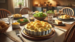 Waitrose Cauliflower Cheese Variation: Crispy Onions