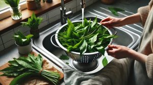 1. Prepare the Wild Garlic