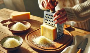 3. Grate the Cheese