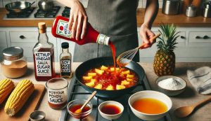 3. Make the Sweet and Sour Sauce