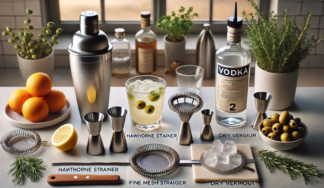 How To Prepare Martini With Vodka