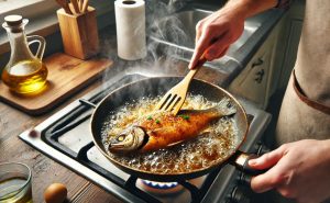 4. Fry the fish