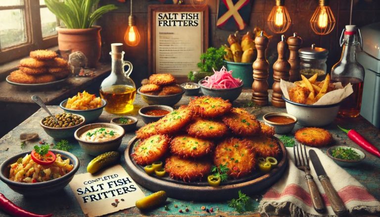 Salt Fish Fritters Recipe