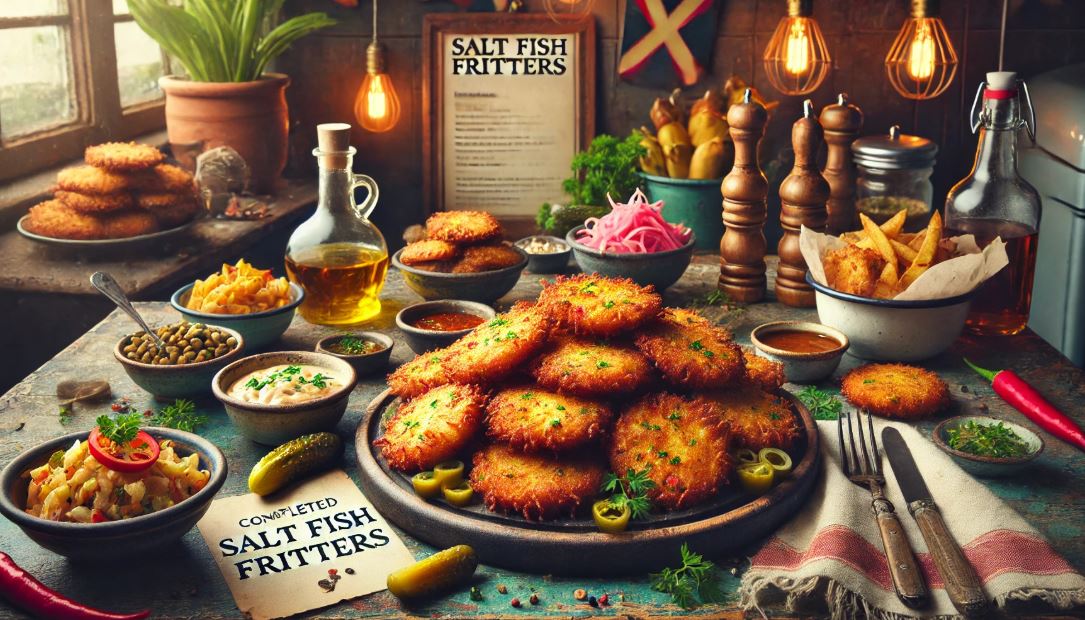 Salt Fish Fritters Recipe