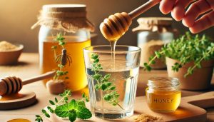 (Optional) Mix in 1 teaspoon of honey for taste.