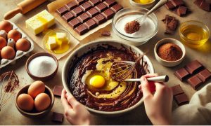 Prepare brownie batter