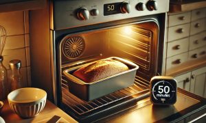 Bake for 50–60 minutes
