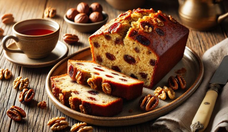 Moist Date And Walnut Cake Recipe UK