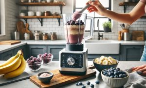 Start by placing your frozen acai packet