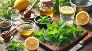Ingredients for Lemon Balm Recipe