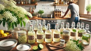 Storing Elderflower Syrup and Prepping Ahead