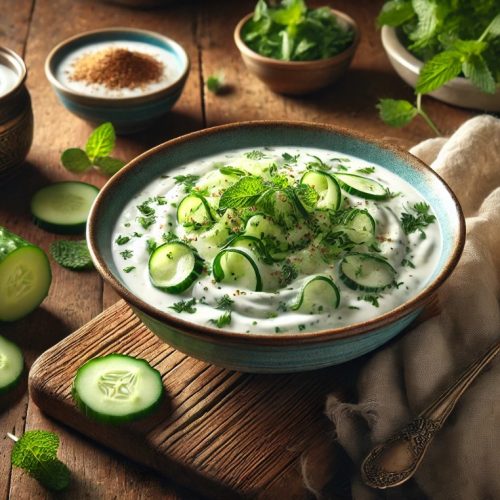 cucumber raita recipe