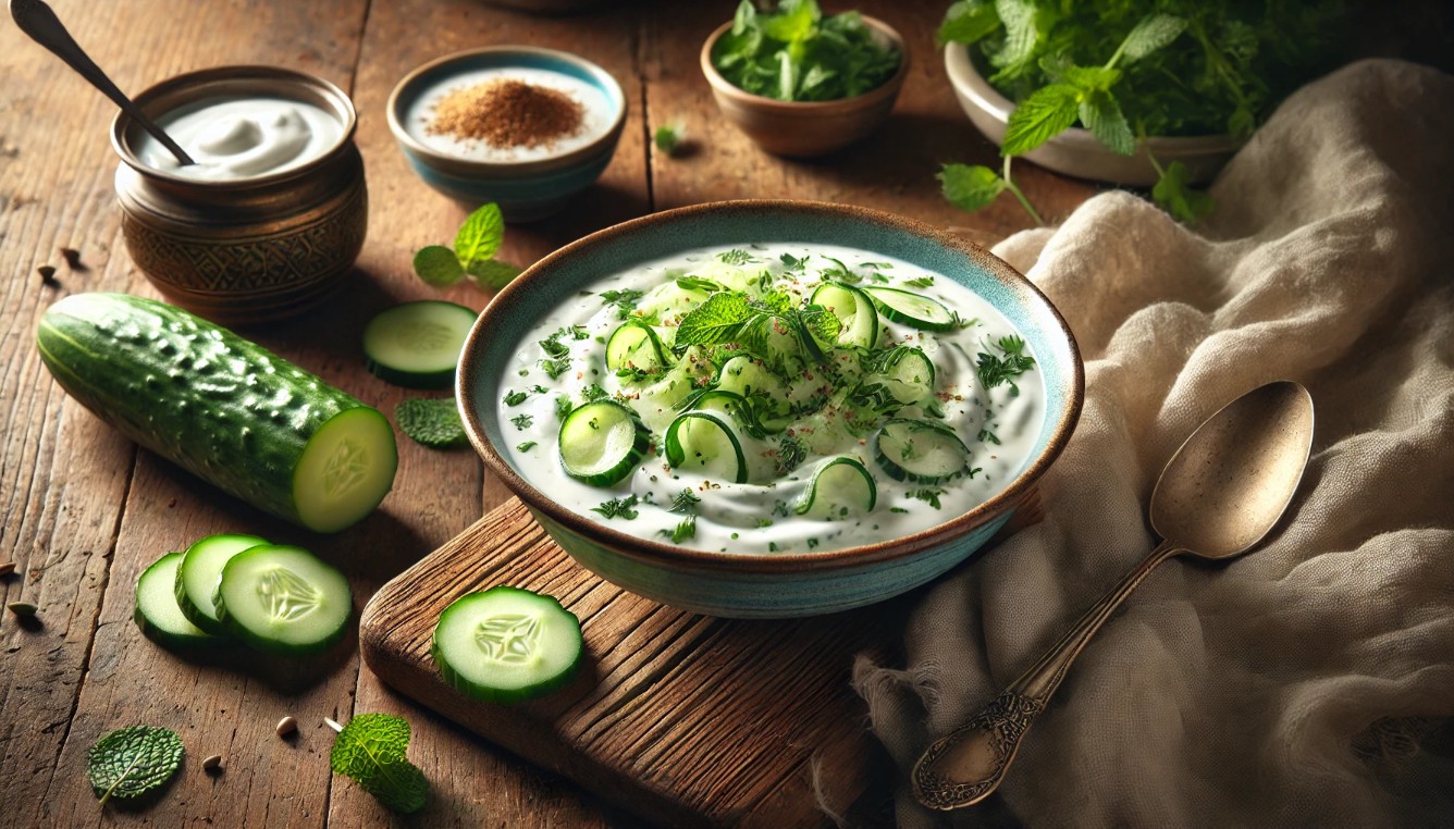 cucumber raita recipe